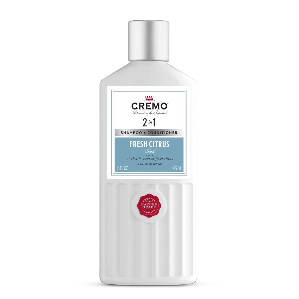 Cremo 2-in-1 Shampoo Conditioner Fresh Citrus 16.0 fl oz.